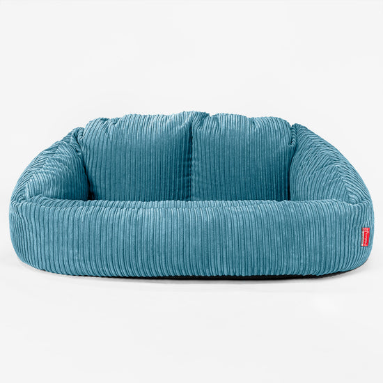 Sofá Gigante Bubble para Niños de 3 a 14 años - Pana Clásica Egeo Azul 03