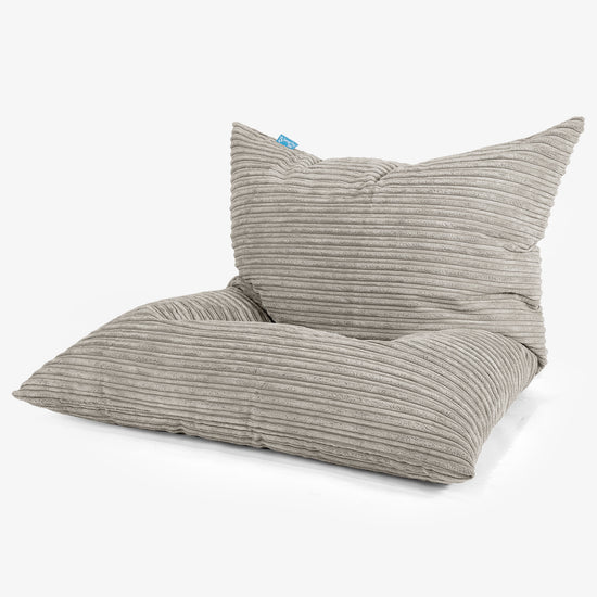 Puff Cama Junior 2-14 años - Pana Clásica Visón 01