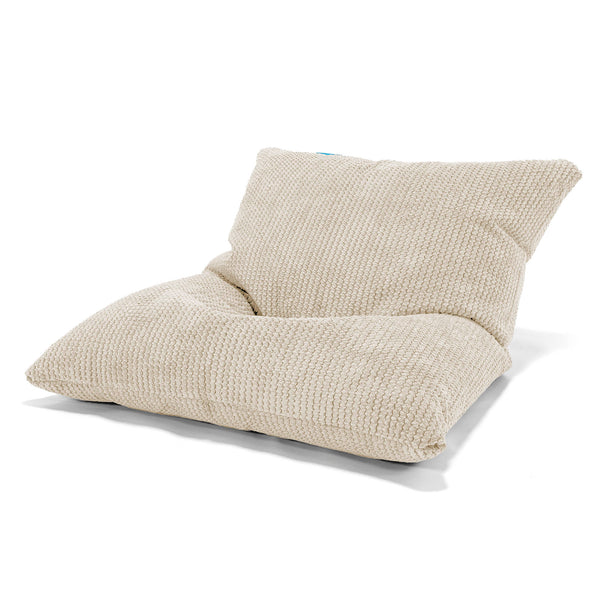 Puff Cama para niños - Pompón Crema 01