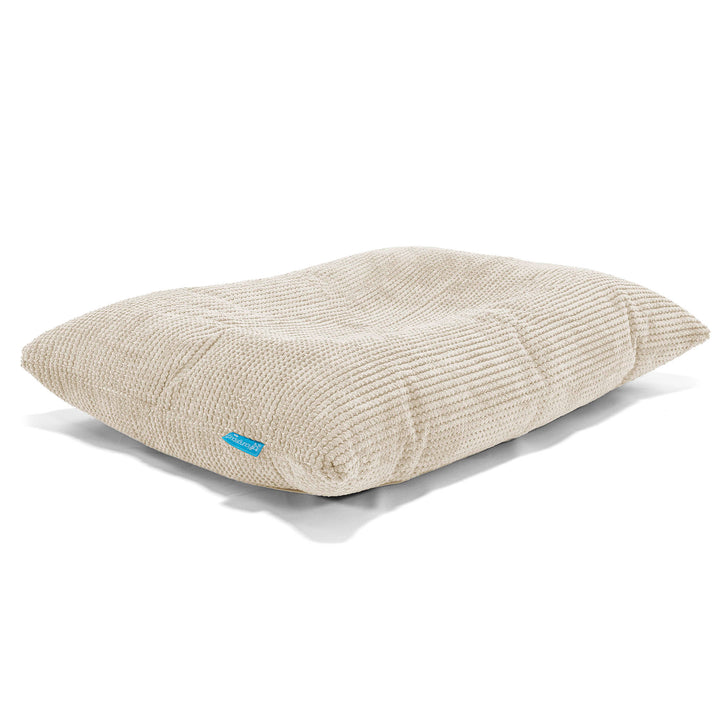 Puff Cama para niños - Pompón Crema 02