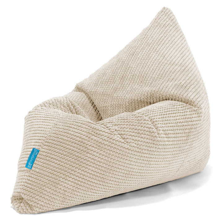 Puff Cama para niños - Pompón Crema 03