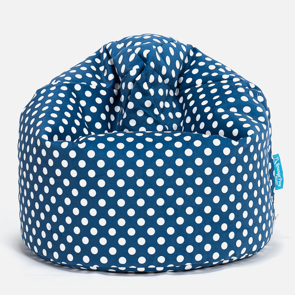 Puff Infantil - Estampado Para Niños Azul 01