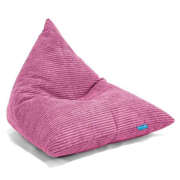 Puff Pera 'Relajarse' Para niños - Pompón Rosa 01