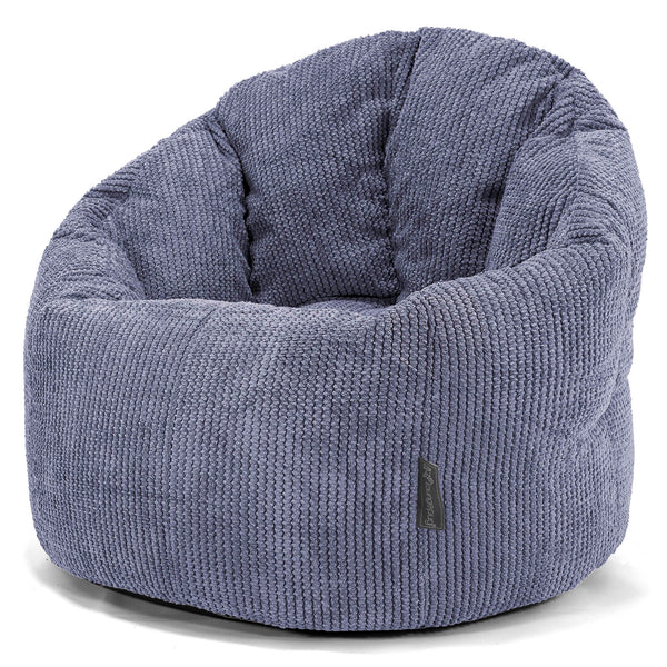 Puff Silla 'Abrazo' - Pompón Morado 01