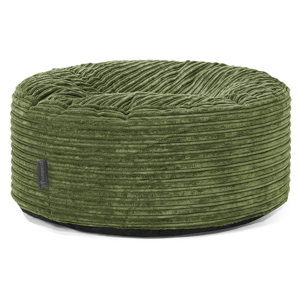 Puff Taburete - Pana Clásica Bosque Verde 01