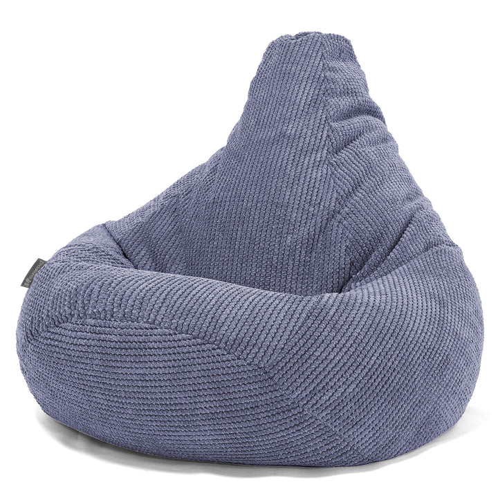 Silla De Juego Puf - Pompón Morado 02